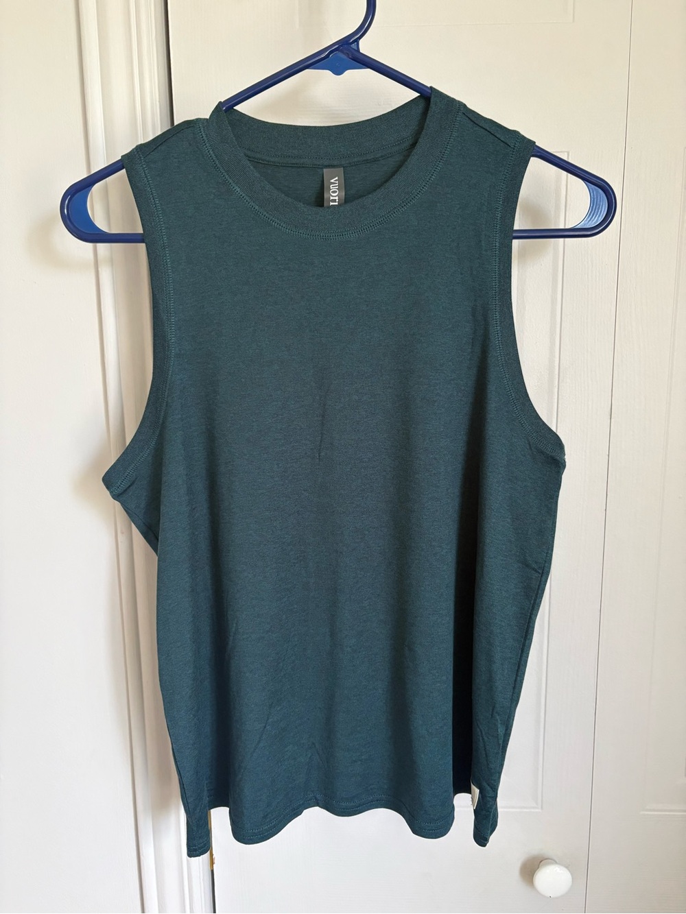 Vuori Muscle Tank Top - Teal Green